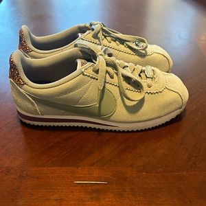 Nike Cortes, size 6.5, sage green